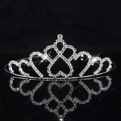 Moda Strasuri Printesa Diademi Coroane De Cristal Pentru Fete Performanta Petrecere Mireasa Bijuterii Par Accesorii Nunta