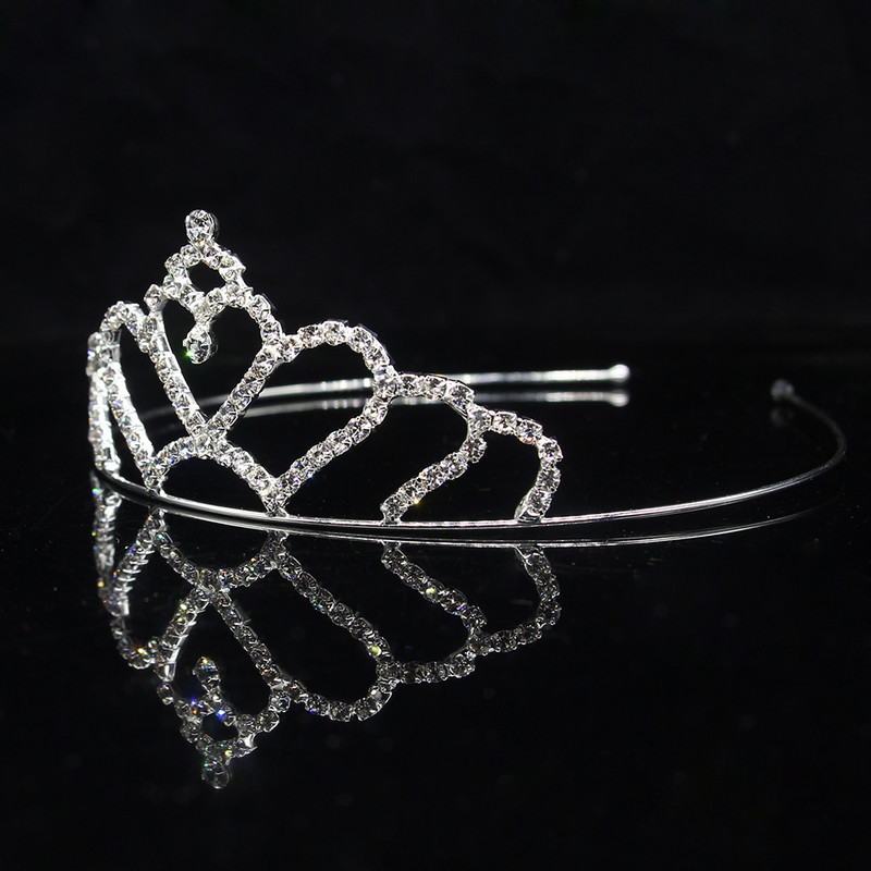 Moda Strasuri Printesa Diademi Coroane De Cristal Pentru Fete Performanta Petrecere Mireasa Bijuterii Par Accesorii Nunta