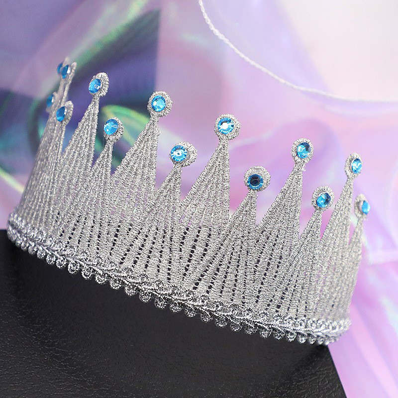 Tiara Copii Detașabilă Drăguță Coroană Prințesă Bentita De Păr Pentru Fete Copii Aniversare Accesorii Bentita