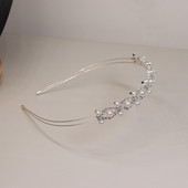 Mireasa Nunta Tiara Aniversare Ball Printesa Coroana Bentita Eleganta Cristal Nunta Accesorii Par Bandita Cadou