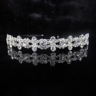 Mireasa Nunta Tiara Aniversare Ball Printesa Coroana Bentita Eleganta Cristal Nunta Accesorii Par Bandita Cadou