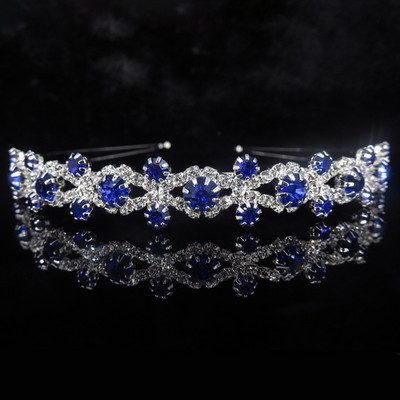 Mireasa Nunta Tiara Aniversare Ball Printesa Coroana Bentita Eleganta Cristal Nunta Accesorii Par Bandita Cadou