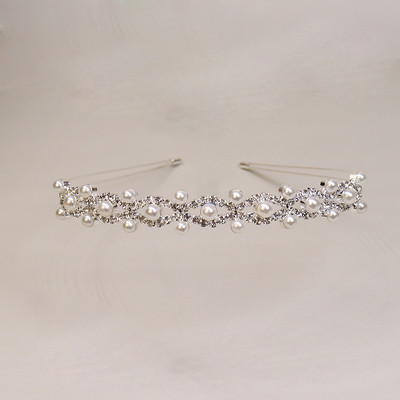 Mireasa Nunta Tiara Aniversare Ball Printesa Coroana Bentita Eleganta Cristal Nunta Accesorii Par Bandita Cadou