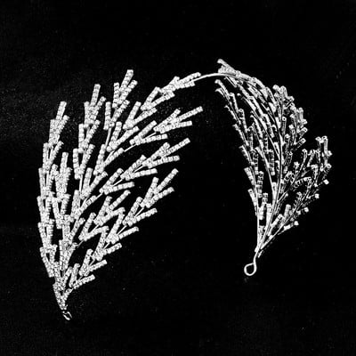 Pop-up-uri europene și americane Rochie de mireasă Femeii Coroana de nuntă de cristal Coroana de diamante de mireasă