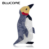 Blucome, stil nou de modă, în formă de pinguin, broșă mare, corsaj de animale acrilic, femei, copii, pulover, geantă, catarame, bijuterii piept