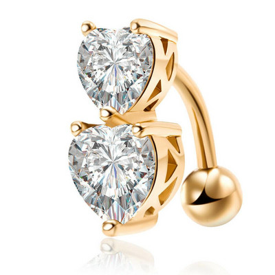 1/2 bucată inimă inel pentru buric inel cu aripă de înger Piercing pentru buric Sexy Piercing pentru buric Bară pentru inimă Bară pentru buric Piercing pentru buric Ombligo