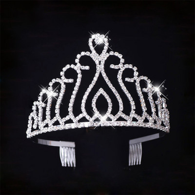 2021 stil nou nunta femei fete stras bentiță cap coroana prințesă bijuterii păr strălucitoare accesorii pentru păr la modă