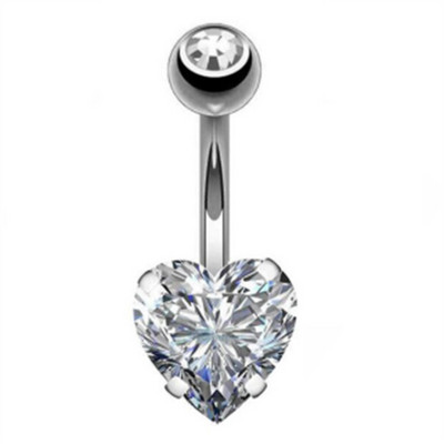 Inel de piercing pentru buric, din aur roz, cristal, 14G, oțel chirurgical, floarea-soarelui, piercing pentru buric, sexy, opal, bară de piercing pentru buric, Ombligo