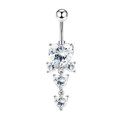 Coroană Inel pentru buric Aripă de înger Piercing pentru buric Inel sexy pentru piercing pentru buric Bar pentru flori pentru buric Piercing pentru buric Ombligo Dangle