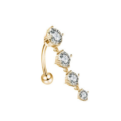 Coroană Inel pentru buric Aripă de înger Piercing pentru buric Inel sexy pentru piercing pentru buric Bar pentru flori pentru buric Piercing pentru buric Ombligo Dangle