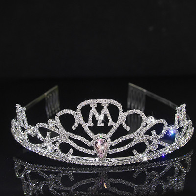 Mirese Nunta Coroana Diademi Aniversare Copii Accesorii De Par Coroana Strasuri Diademi Nunta Diademi Accesorii Par Argint