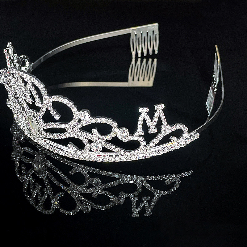 Mirese Nunta Coroana Diademi Aniversare Copii Accesorii De Par Coroana Strasuri Diademi Nunta Diademi Accesorii Par Argint
