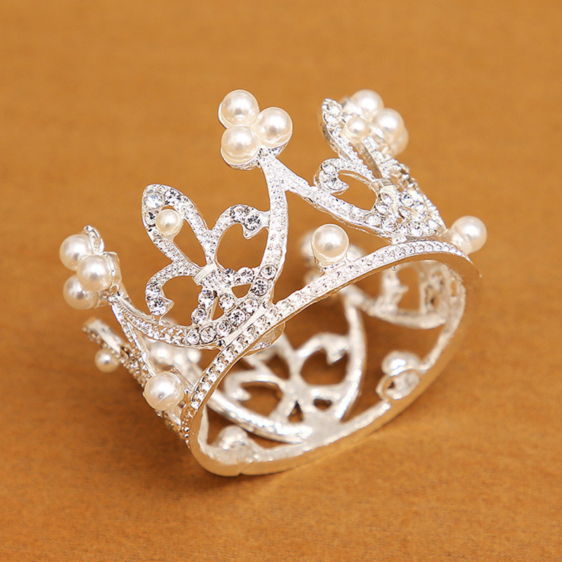 Noua Coroana de nunta Bentita de mireasa Cristal Articole pentru cap de aur si argint Articole pentru cap de mireasa Comert cu ridicata Accesorii pentru par Cap