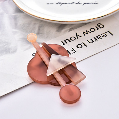 Blucome broșe acrilice coreene pentru femei, bărbați, fete, cadouri, corsaj feminin, acetat, fibră, hijab, ace, temperament, insigna pentru broșă