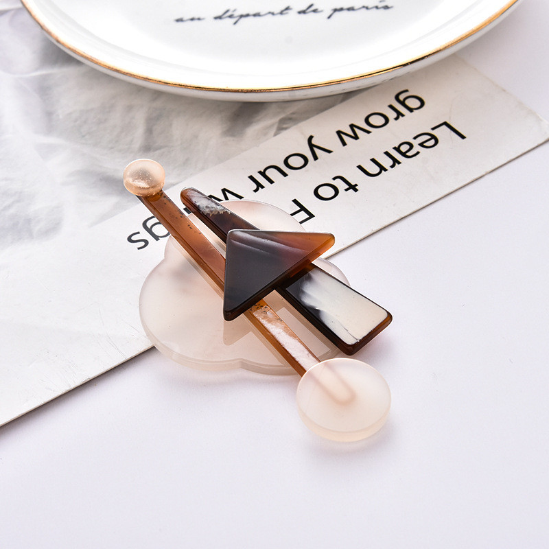 Blucome broșe acrilice coreene pentru femei, bărbați, fete, cadouri, corsaj feminin, acetat, fibră, hijab, ace, temperament, insigna pentru broșă