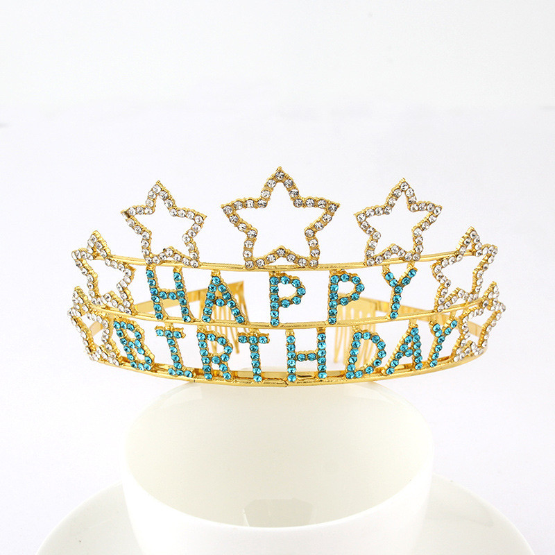 Atmosferă de modă, petrecere de aniversare pentru doamnă, prințesă coroană, steluță, bentiță, decorare pentru ziua de naștere, accesorii pentru petreceri pentru copii