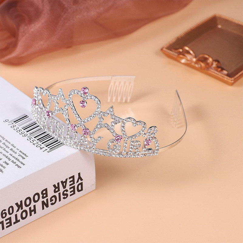 Coroana baroc pentru femei Coroana de nunta Bijuterii pentru par Accesorii pentru par de mireasa Strasuri Cristal Tiare Mireasa Regina Coroane de petrecere Cadou