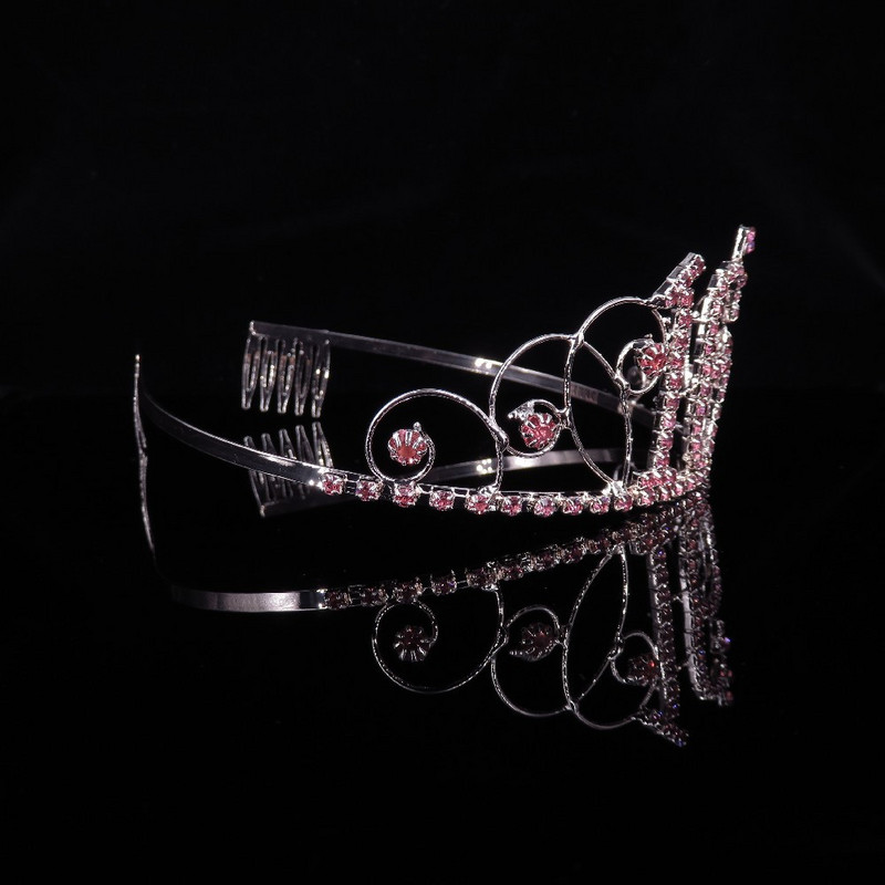 16 21 30 40 Coroana de aniversare fete regina roz cristal aur trandafir bentita coroana doamnelor pentru copii decorațiuni pentru petreceri de aniversare