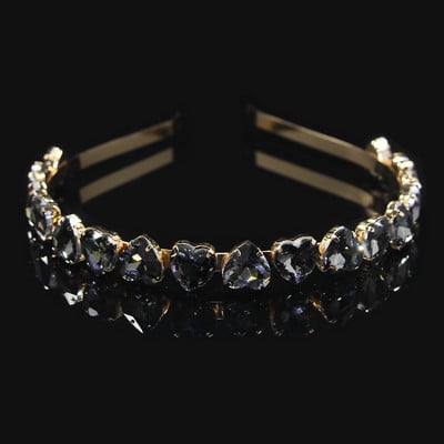 Modni vještački dijamant, okrugli list vrbe, staklena traka za glavu s kristalima, traka za glavu za djevojke, svadbeni nakit, darovi