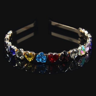 Modni vještački dijamant, okrugli list vrbe, staklena traka za glavu s kristalima, traka za glavu za djevojke, svadbeni nakit, darovi