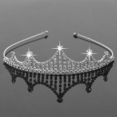 Nuntă Mireasă Coroană de cristal Diademi Fete Zi de naștere Diademi Petrecere Nuntă Tiare Copii Doamne Petrecere Tiare Accesorii pentru păr