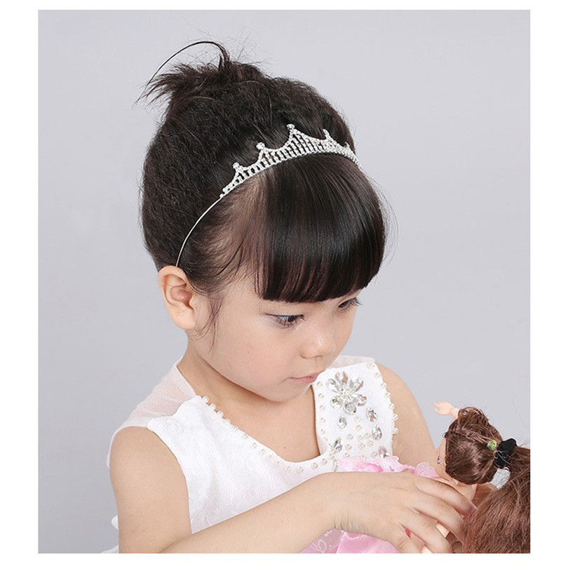 Nuntă Mireasă Coroană de cristal Diademi Fete Zi de naștere Diademi Petrecere Nuntă Tiare Copii Doamne Petrecere Tiare Accesorii pentru păr