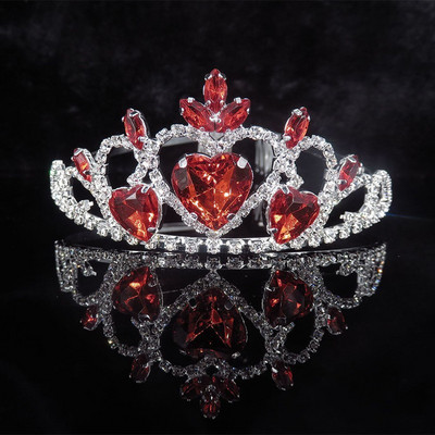 Coroana Nunta Mireasa Prințesa Austriacă Coroana Cristal Tiara Fete Copii Tiare Coroana Nunta Mirese Coroana Tiare