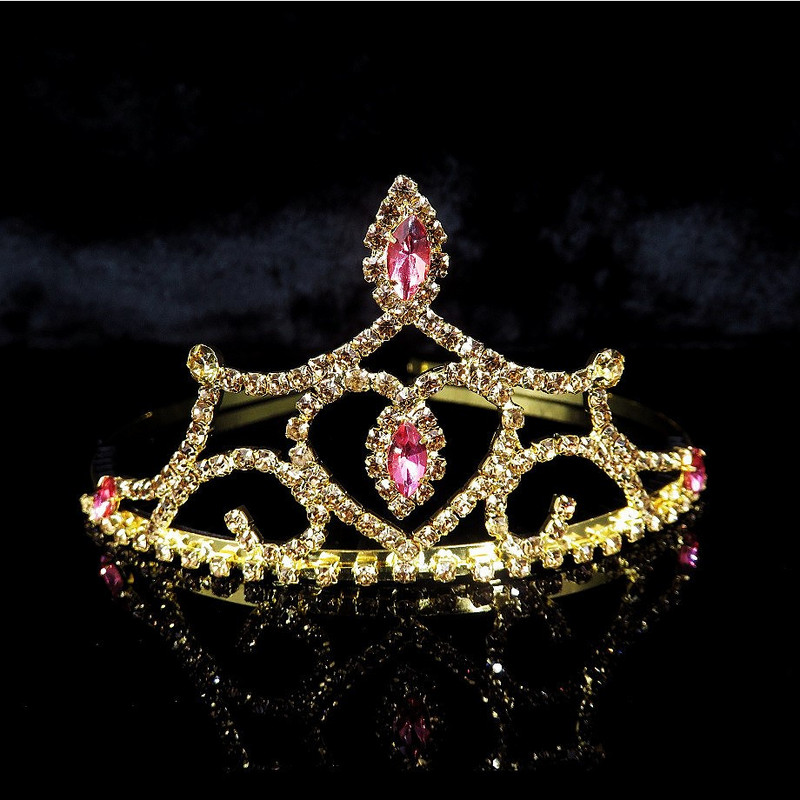 Coroana Nunta Mireasa Prințesa Austriacă Coroana Cristal Tiara Fete Copii Tiare Coroana Nunta Mirese Coroana Tiare