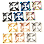 1 vnt netikras spenelio žiedas, neveriantis krūtinės nagų, prisukamas skydas iš nerūdijančio plieno gnybtų suaugusiems skirtas žaidimas moterims, seksualus kūno papuošalas, dovana