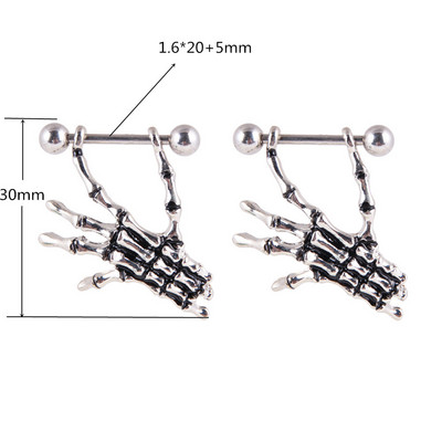 2Vnt Gėlių spenelių auskarų vėrimo žiedas 14G Sexy Heart Spenelių skydas Auskarų vėrimo žiedas Tepel Auskarų vėrimas Pezon Mujer Moteriški papuošalai kūnui