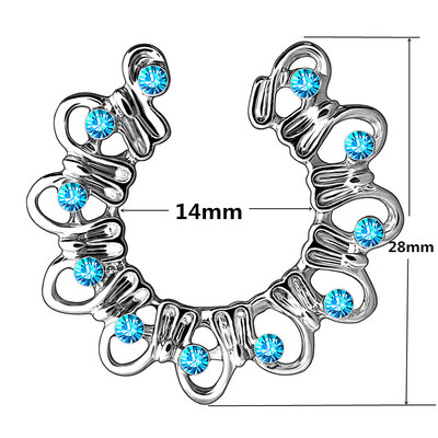 2 bucăți inel de piercing pentru mamelon fals cu flori, inimă sexy, fără piercing, scut pentru mamelon, bijuterii, fără nichel, din oțel chirurgical, corp Piring Tepel
