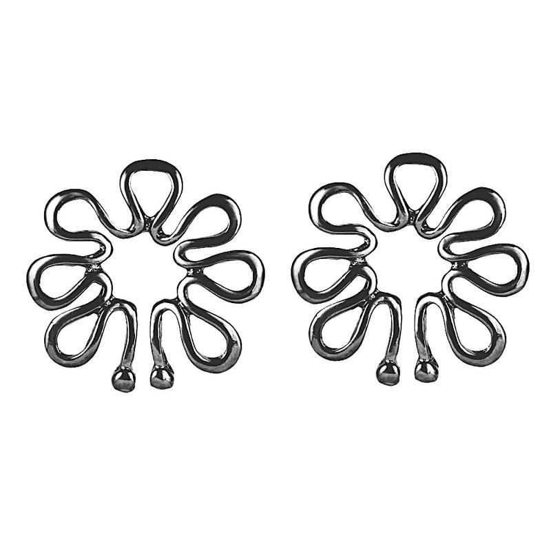 2 bucăți inel de piercing pentru mamelon fals cu flori, inimă sexy, fără piercing, scut pentru mamelon, bijuterii, fără nichel, din oțel chirurgical, corp Piring Tepel