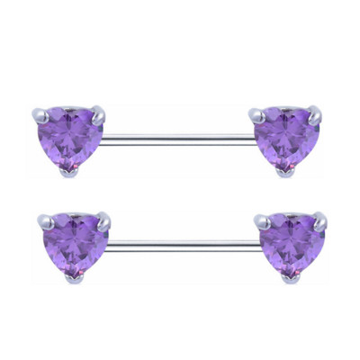 Piercing do bradavky s 2 ks z chirurgickej ocele so zirkónom, 14G, sexy lesklý guľôčkový piercing do bradavky, činka, šperky, piercing do bradavky, darček pre ženu.