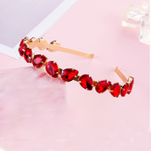 Luxusné krištáľové čelenky s kamienkami, koruna s kvapkou vody, plné trendy čelenky, svadobné doplnky do vlasov, svadobné šperky