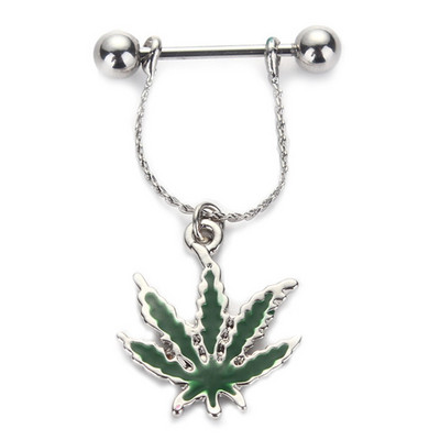 Piercing do bradavky z chirurgickej ocele, 1 pár, lebka, 14G, kvetinový prsteň do bradavky, visiaci sexy piercing do bradavky, darček pre ženu