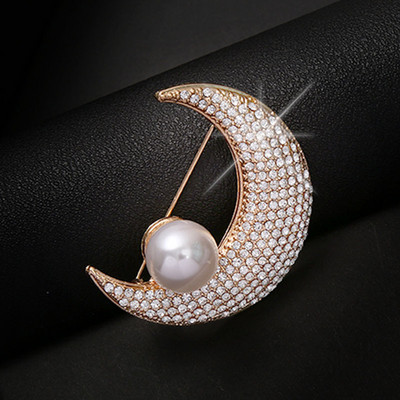 YAMEGA Moda Pietre Strasuri Broșă Ace cu pene Haine de lux Femei Paltoane Broșe Ace Guler Accesorii de bijuterii