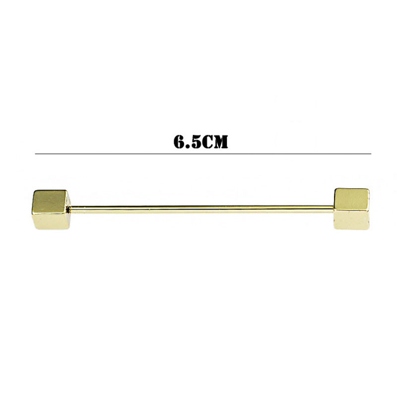 Jednoduché pánske golierové špendlíky, britské francúzske košele, biznis, bankety, párty, oblek, kravaty, doplnky, vysoko kvalitné medené pánske šperky, darčeky