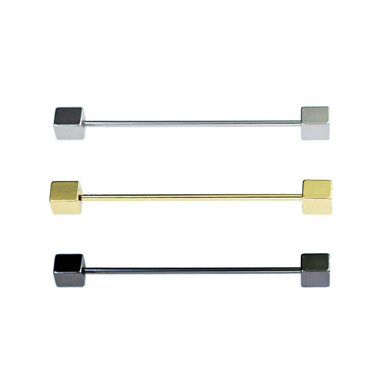 Jednoduché pánske golierové špendlíky, britské francúzske košele, biznis, bankety, párty, oblek, kravaty, doplnky, vysoko kvalitné medené pánske šperky, darčeky