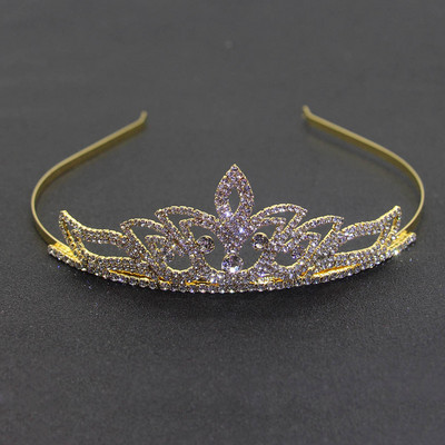 Moda Mireasa Diademi si Coroane Benzite pentru nunta Coroana cu strasuri Accesorii pentru par Bijuterii pentru par moda pentru femei