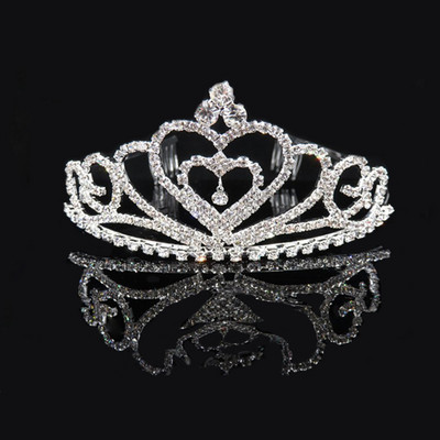 Mireasa Nunta Tiara si Printesa Petrecere de aniversare Coroana Bijuterii la moda Tiara pentru femei Accesorii pentru par cu stras