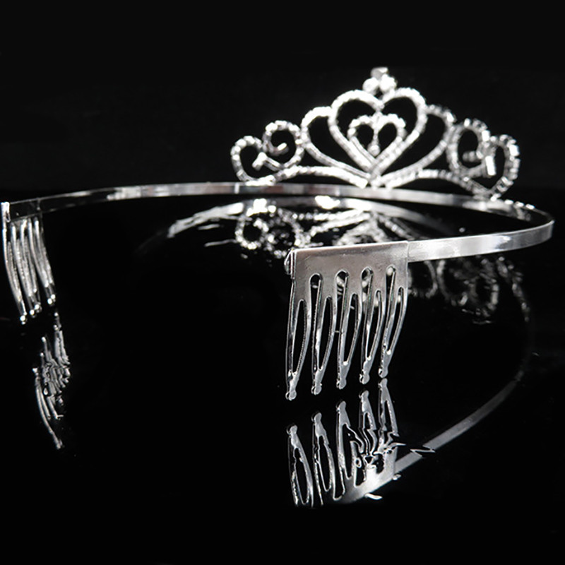 Mireasa Nunta Tiara si Printesa Petrecere de aniversare Coroana Bijuterii la moda Tiara pentru femei Accesorii pentru par cu stras