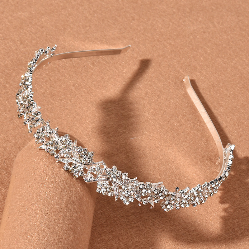 Nová populárna svadobná čelenka zliatiny svadobný list kvet svadobná čelenka koruna čelenka koruna čelenka šperky darček