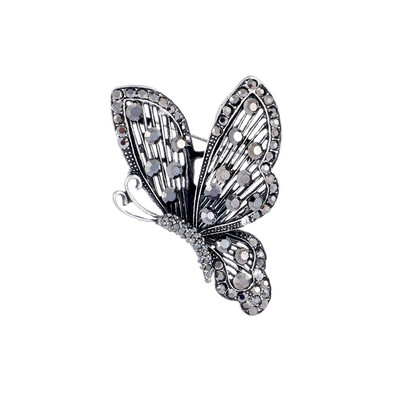 Broșe fluture YAOLOGE pentru femei 2022, broșă din aliaj de zircon, la modă nouă, pentru petrecere, birou, ocazional, insignă, broșă cu rever, ace, cadouri