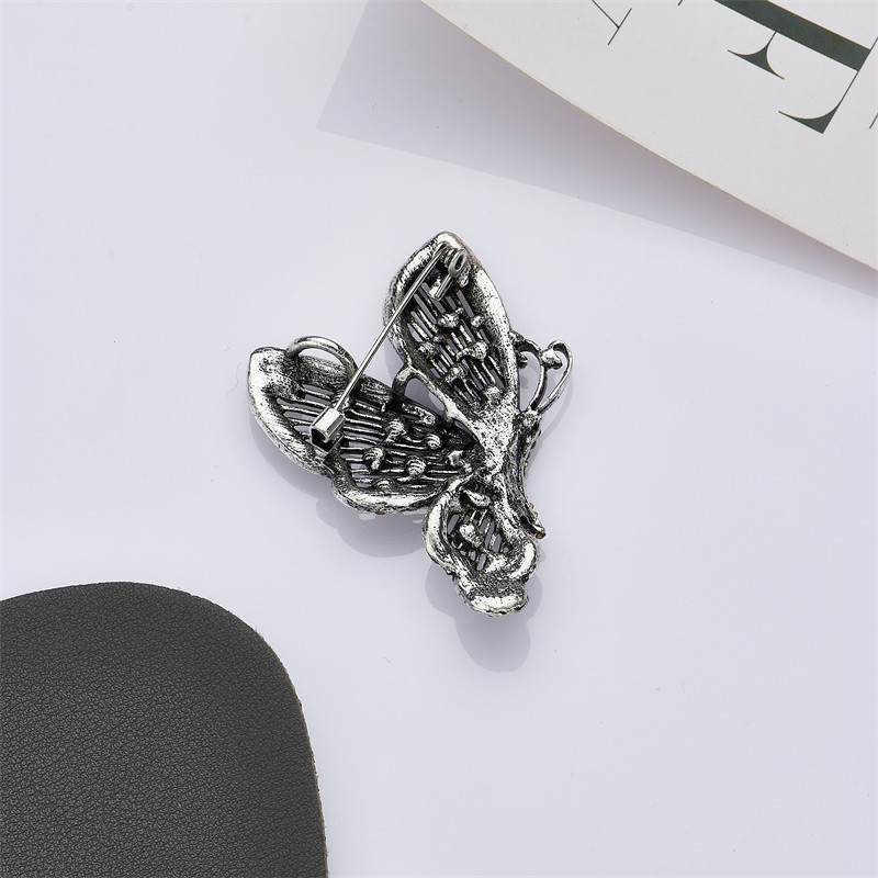 Broșe fluture YAOLOGE pentru femei 2022, broșă din aliaj de zircon, la modă nouă, pentru petrecere, birou, ocazional, insignă, broșă cu rever, ace, cadouri