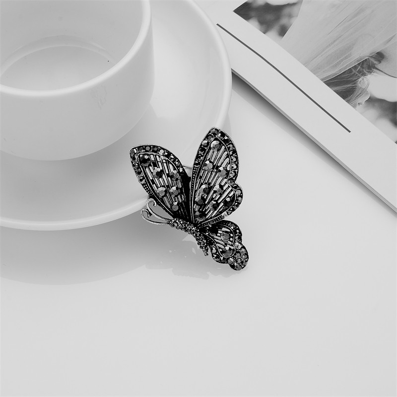 Broșe fluture YAOLOGE pentru femei 2022, broșă din aliaj de zircon, la modă nouă, pentru petrecere, birou, ocazional, insignă, broșă cu rever, ace, cadouri