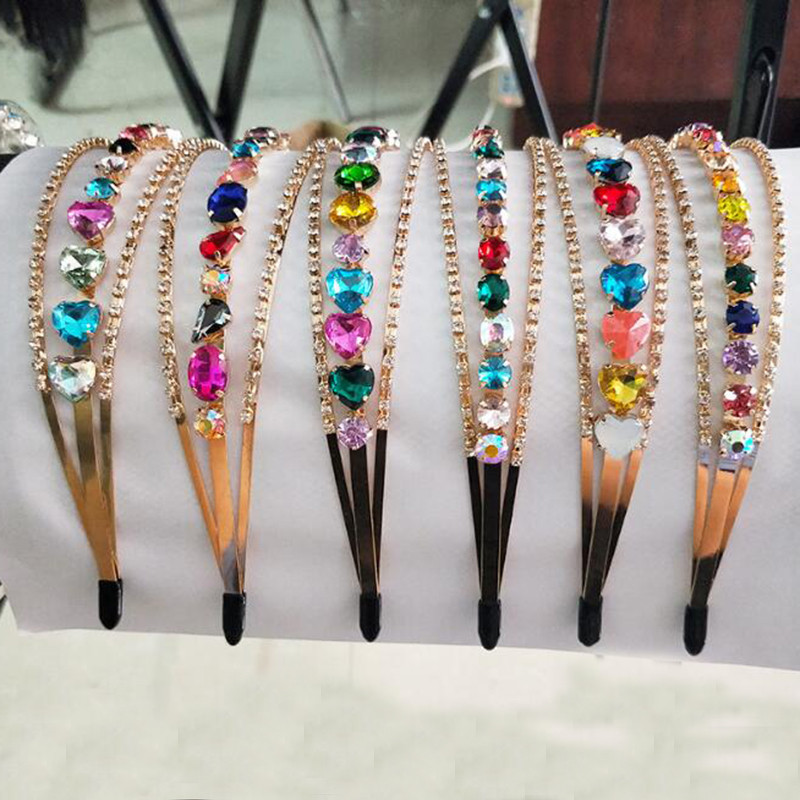 Bijuterii pentru bentiță pentru doamne noi, cu mai multe straturi, bentiță de mireasă, culoare, goluri, pentru spectacol de nuntă, accesorii pentru păr pentru copii