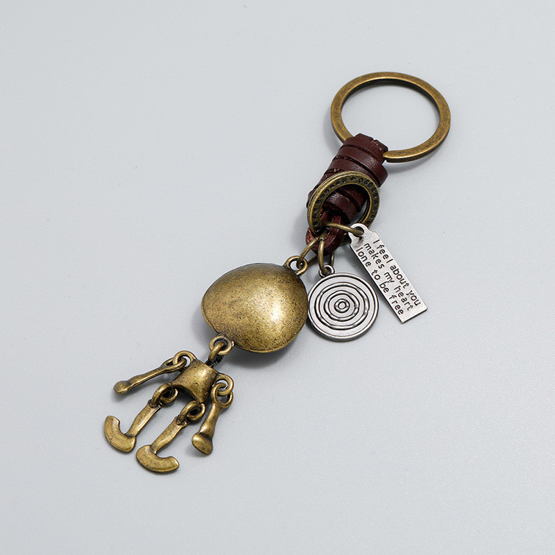 Bijuterii de epocă Cadou de Halloween Craniu schelet Breloc mașină Bărbați și femei Rucsac Breloc Pandantiv Accesorii de modă