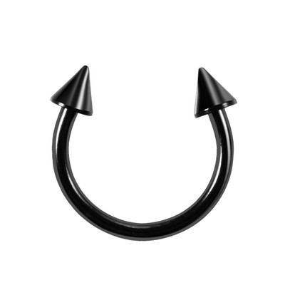 10 buc/lot cercei cu cerc de titan inel pentru nas Piercing pentru sept bară ureche cartilaj tragus helix buză BCR bijuterii cu mreană circulară 16G