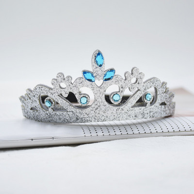 Încântătoare Coroană de prințesă, făcută manual pentru fetiță, pentru aniversarea copiilor Accesorii pentru banda de păr, Cadouri