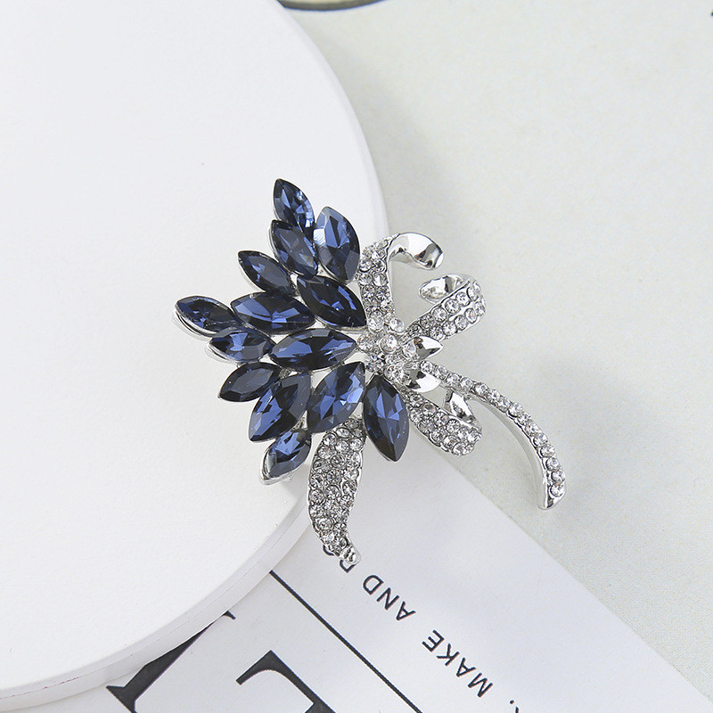 Broșe Bisuteria Crystal Lady Brooșă Strass Corsaj Ace Costum Engros Cadou Femeie